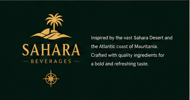 SAHARA logo and story panel